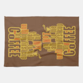 CAFÉ PREMIÈRE serviette de cuisine (Horizontal)