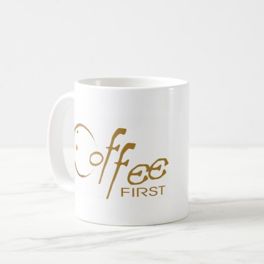 café première tasse (Devant gauche)