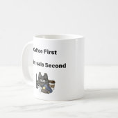 Café Premiers criminels Deuxième police Café Mug (Devant gauche)