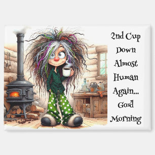 Café Quirinal Lady Magnet presque humain