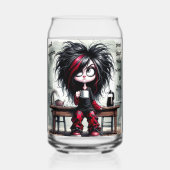 Café Quirky Lady Ne Commence Pas À Boire Set (Verso)