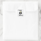 Cafe Racer Blonde Ronde Sticker (Tas)