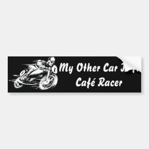 Café Racer Bumpersticker