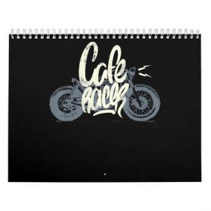 Cafe racer-cadeau voor motorfietsen kalender
