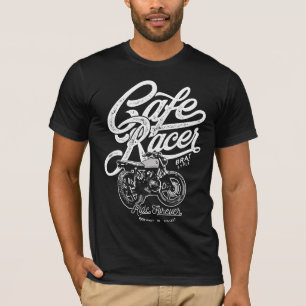 Cafe Racer Moto Roulez Toujours T-Shirt Style Brat