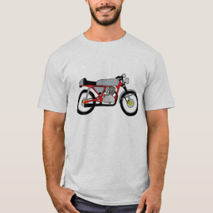 Cafe Racer-motorfiets T-shirt