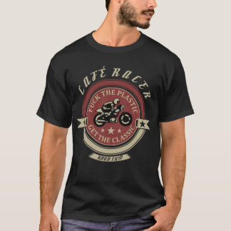 Cafe Racer T shirt - Klassieke motorfiets T shirt