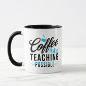 Café rend l'enseignement possible 2 Mug (Gauche)