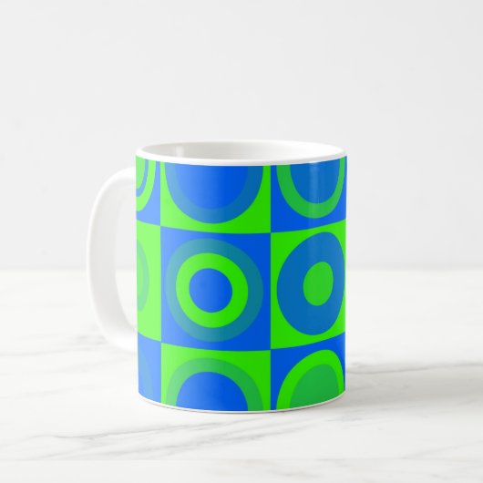 CAFÉ RETRO ATOMIQUE CAFÉ MUGS (Devant gauche)