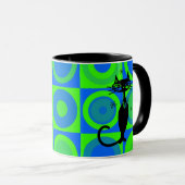CAFÉ RETRO ATOMIQUE CAFÉ MUGS (Devant droit)