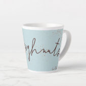 Café rétro et cannelle Doughnut Mug (Angle droit)