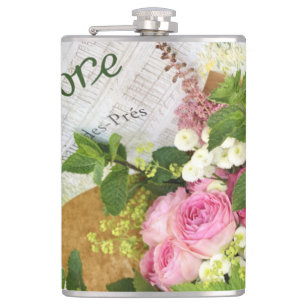 Cafe Roos fles Parijs Heupfles