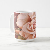 CAFÉ ROSE vintage MUG (Devant gauche)