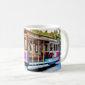 CAFÉ SAN FRANCISCO VOITURE SOUVENIR CAFÉ MUG (Devant droit)
