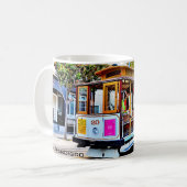 CAFÉ SAN FRANCISCO VOITURE SOUVENIR CAFÉ MUG (Devant gauche)