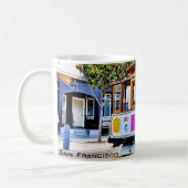 CAFÉ SAN FRANCISCO VOITURE SOUVENIR CAFÉ MUG (Gauche)
