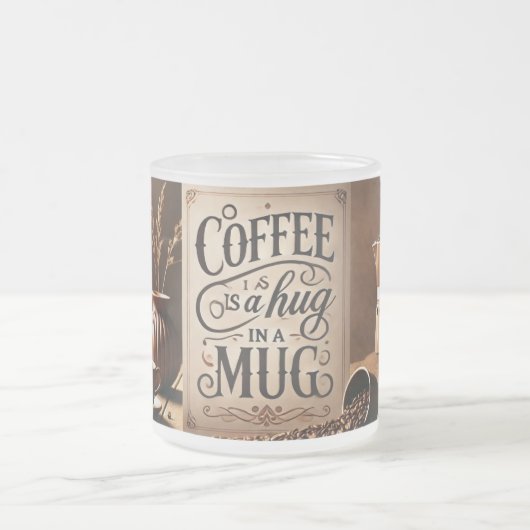 café serré dans une tasse (Centre)