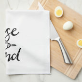 Café serviette de cuisine à thème (Quart Plié)