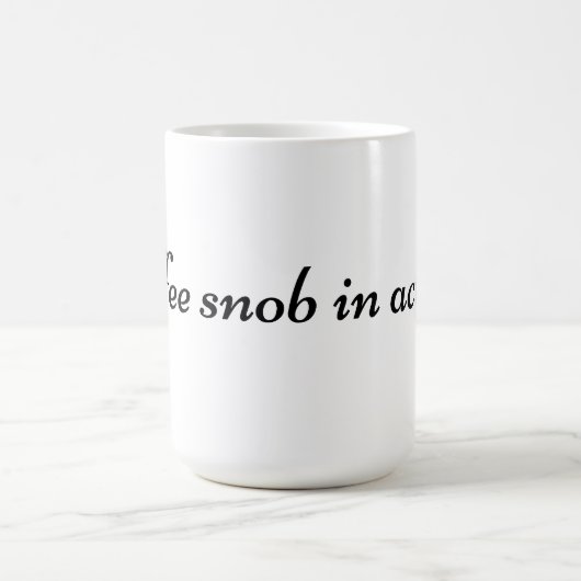 Café Snob tasse (Centre)