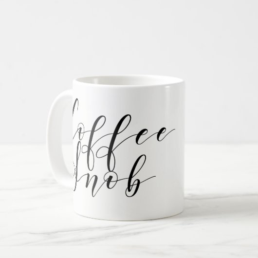 Café Snobs favori Café Mug (Devant gauche)