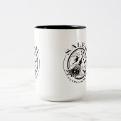 Café sorcière salem Halloween Mug (Centre)