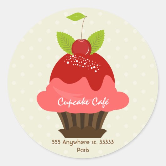 Cafe Sticker (Voorkant)