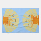 Café Sunshine Américain MoJo Serviettes de cuisine (Horizontal)