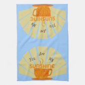 Café Sunshine Américain MoJo Serviettes de cuisine (Vertical)