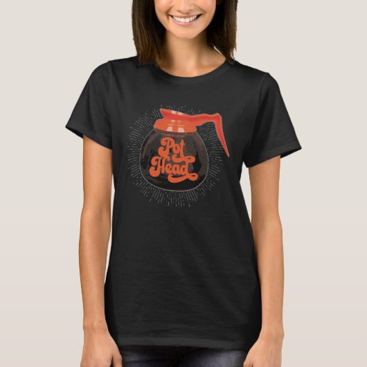 (Café) T-shirt tête de pot (Devant)