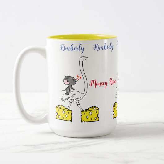 Café Tasse à Thé, Souris Ostrich Fromage Aimer Bai (Gauche)