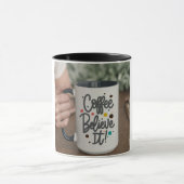 café tasse avec texte café croire (Centre)