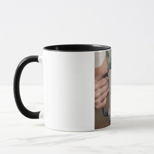 café tasse avec texte café croire (Gauche)