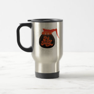 (Café) Tasse de voyage de la tête de pot