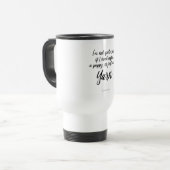 "Café, tasse d'un voyage de chiot, ou juste de (Devant gauche)
