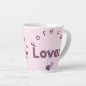 Café tasse pour amoureux en couple (Angle droit)