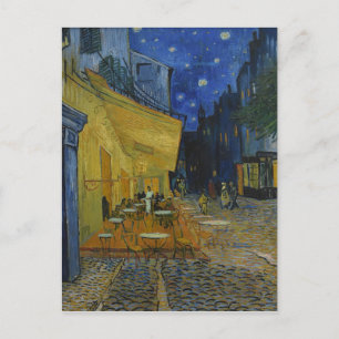 Cafe Terrace bij nacht door Vincent van Gogh Briefkaart