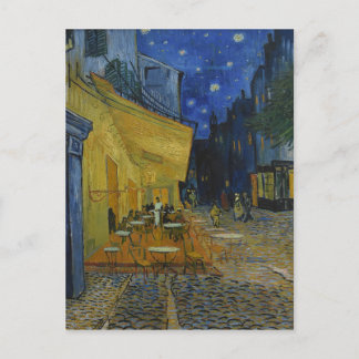 Cafe Terrace bij nacht door Vincent van Gogh Briefkaart
