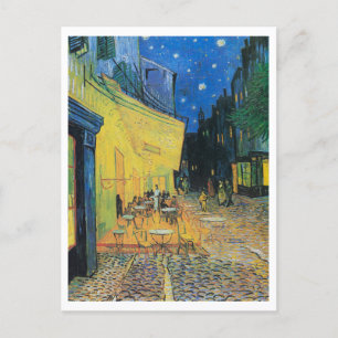 Cafe Terrace bij nacht door Vincent Van Gogh Briefkaart