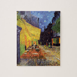 Cafe Terrace bij nacht door Vincent Van Gogh Legpuzzel