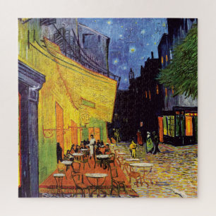 Cafe Terrace bij nacht door Vincent Van Gogh Legpuzzel