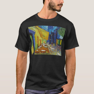 Cafe Terrace bij nacht door Vincent Van Gogh T-shirt