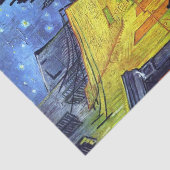 Cafe Terrace bij nacht door Vincent Van Gogh Tissuepapier (Detail)