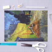 Cafe Terrace bij nacht door Vincent Van Gogh Tissuepapier (Craft)
