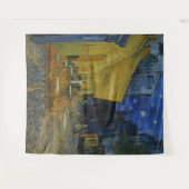 Cafe Terrace bij nacht door Vincent van Gogh Wandkleed (Voorkant (horizontaal))