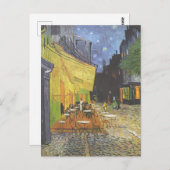 Cafe Terrace bij Night Van Gogh Briefkaart (Voorkant / Achterkant)