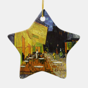 Cafe Terrace bij Night Van Gogh Keramisch Ornament