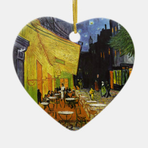 Cafe Terrace bij Night Van Gogh Keramisch Ornament