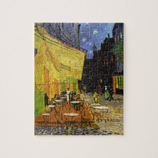 Cafe Terrace bij Night Van Gogh Legpuzzel (Verticaal)
