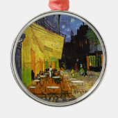Cafe Terrace bij Night Van Gogh Metalen Ornament (Voorkant)
