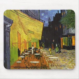 Cafe Terrace bij Night Van Gogh Muismat